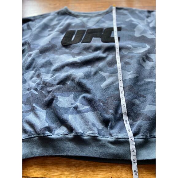 UFC Green Camo Crew Neck Sweatshirt Mens sz XL - Picture 9 of 10
